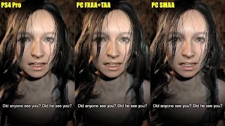 Resident Evil 7 PC Vs PS4 Pro 1080p Graphics Comparison