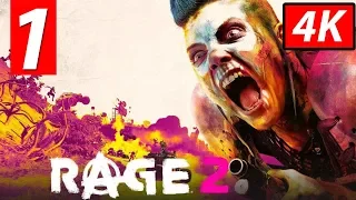 Rage 2 Gameplay Walkthrough Part 1 PC (4K60P) (60 FPS)