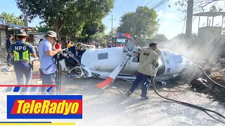 PNP official in Laguna chopper crash dies | TeleRadyo