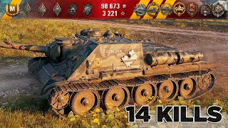 SU-100 - 5.1K DMG 14 KILLS - World of Tanks