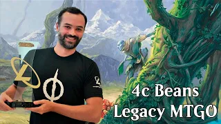 4c Beans vs Synthesizer Stompy - MTG Legacy pt/br