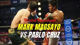 Mark Magnifico Magsayo Vs  Pablo Cruz Full Highlights with great video footage