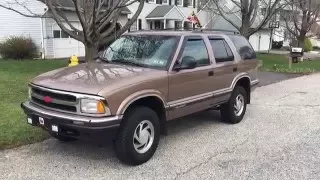 My 1996 Chevy Blazer