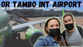 OR TAMBO INTERNATIONAL AIRPORT l Johannesburg Airport l South African Domestic Flight l Dec 2021
