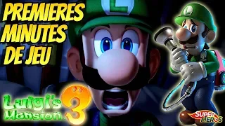 LUIGI'S MANSION 3 Premières minutes de jeu Halloween Chasse aux fantômes Nintendo Switch
