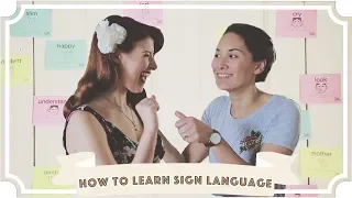 How To Learn Sign Language Quickly / Sketch [CC]