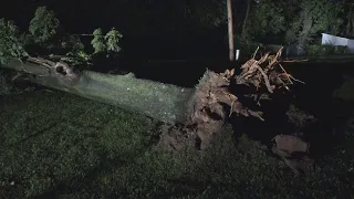 Strong storms cause damage, power outages in St. Louis area