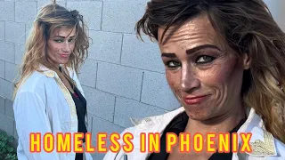 Leah 43 homeless and wandering the streets of Phoenix