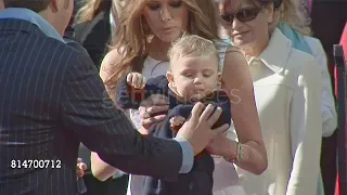 Donald Trump Melania Trump and Barron Trump in 2007 #barrontrump #trump #trump2007