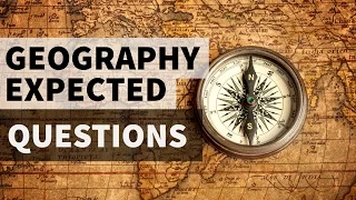 Expected Geography MCQ questions in SSC CHSL , SSC CGL Part 1