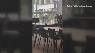 Midtown Atlanta shooting near Colony Square: Raw witness video shows police response