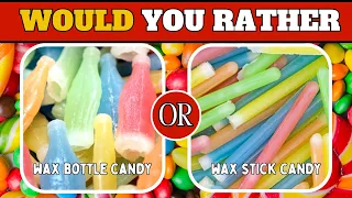 Would You Rather Quiz Time - Old School Candy