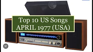 Top 10 Songs APR 77-Kansas, Leo Sayer, Thelma Houston, Glen Campbell, David Soul, Abba, Hall & Oates