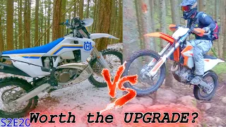 2023 Husqvarna TE300 Heritage Hard Enduro Ride Review. Spoiler Alert ⚠️ I crashed it.