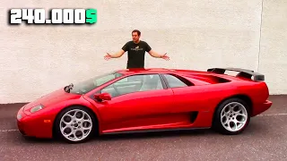 ✅El Lamborghini Diablo fue el COCHE mas loco de la DECADA de 1990 [ESPAÑOL]