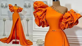 Scrunch Puff Sleeve Designs| Ruffle Sleeves Cutting and Stitching| Haute Couture Fashion Tutorial