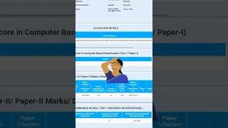 SSC CGL Tier 2 Marks Uploaded || 2 Number Se Selection Nhi Hua 🥲🥲🥲