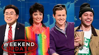 Weekend Update ft. Bowen Yang, Sarah Sherman, Alex Moffat and Pete Davidson - SNL