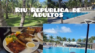 Nos fuimos riu República,  de punta cana.