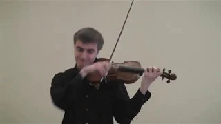 Shostakovich Violin Concerto No. 1 Op. 99, Passacaglia, Burlesque, Азат Нургаянов, скрипка