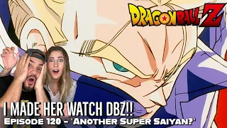 Girlfriend's Reaction to SUPER SAIYAN TRUNKS SLICING FRIEZA IN HALF!!! DBZ Episode 120