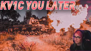 KV1C U LATER | KV I C 756 (r) Premium German Tanks War Thunder Gameplay