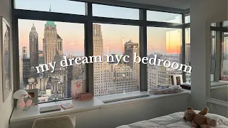 my dream nyc bedroom 💌 aesthetic + decorating, organizing skincare