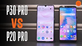 P30 Pro VS P20 Pro: тест камер и производительности! | COMFY