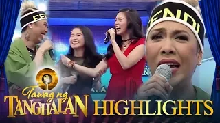 Vice feels left out as Kim and TNT contender Kyla talk in Bisaya | Tawag ng Tanghalan