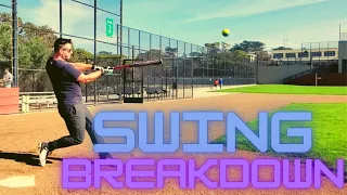 Softball/Baseball Coach Breaks Down His Optimal Swing | USA / ASA / USSSA Slowpitch Softball