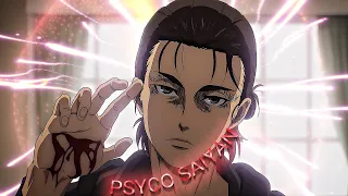 [HINDI AMV] Eren Yeager edit - AOT // Psyco Saiyan // Alight Motion // Daddy Style.