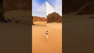 dream desert 🏜️ #desert #dream #world #pyramid