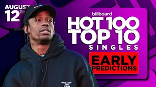 EARLY PREDICTIONS | Billboard Hot 100, Top 10 Singles | August 12th, 2023