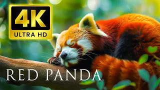 Cute Red Panda Collection | Most Colorful Animals 4K UHD 60FPS