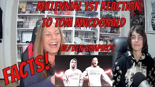 FACTS! Millennial First Tom Macdonald Reaction ft. Ben Shapiro | #reaction #tommacdonald #benshapiro
