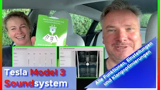 Tesla Model 3 Soundsystem | Funktionen und Einstellungen