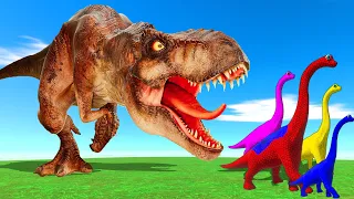 Velociraptors TYRANNOSAURUS MOSASAURUS Animation Triassic & Apatosaurus : Prehistoric Mammals