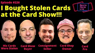 I Bought Stolen Cards at the Sports Card Show! | SCL #226