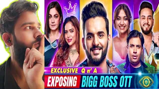 EXPOSING BIGG-BOSS SECRETS !! ‘Exclusive QNA’ Reaction fd Umar