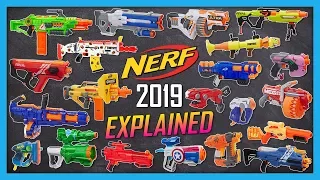 Every 2019 Nerf Blaster Explained in 10 Words or Less