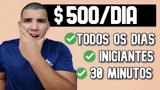 Maneira fácil de ganhar $ 500 por dia online GRATUITAMENTE (RÁPIDO)