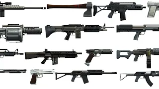 Где найти все оружие в GTA 5