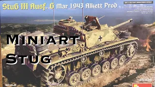 I received Miniarts new Stug III Ausf. G Mar 1943 Alkett Prod. Let’s have a good look.