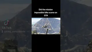 Mission impossible Bike stunt on gta