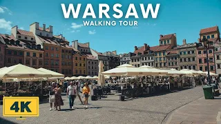 POLAND - WARSAW  WALKING TOUR 4K, 2023