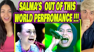 SALMA - RUNGKAD (Happy Asmara) | SPEKTAKULER 4 INDONESIAN IDOL 2023 | REACTION
