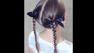 Flip Through Pigtail Braids | Brown Haired Bliss