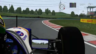 Assetto Corsa - Williams FW16 at Hungary 2023 qualifying