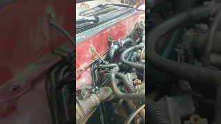 1996 Toyota 4runner heater hose replacement, bypass rear heat