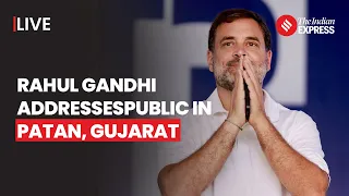 Rahul Gandhi Addresses Public Meeting In Patan, Gujarat | Lok Sabha Election 2024